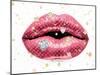 Luxury Lips Pink-Madeline Blake-Mounted Art Print