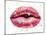Luxury Lips Pink-Madeline Blake-Mounted Art Print