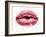 Luxury Lips Pink-Madeline Blake-Framed Art Print