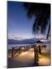 Luxury Resort, Malolo Island, Mamanuca Group, Fiji-Michele Falzone-Mounted Photographic Print