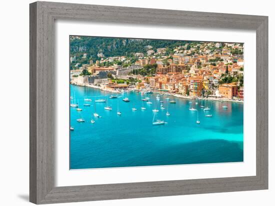 Luxury Resort Villefranche, French Riviera, Provence-LiliGraphie-Framed Photographic Print