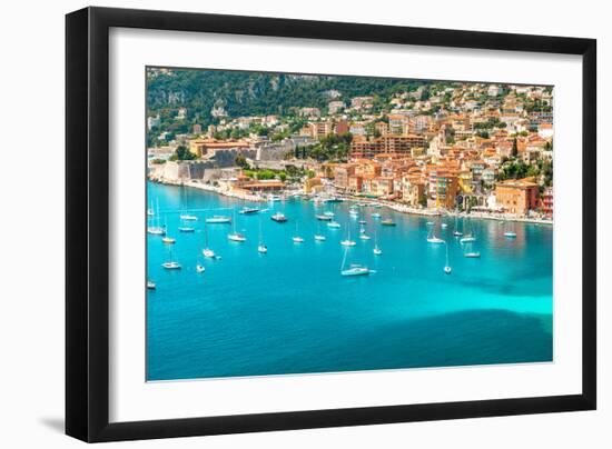 Luxury Resort Villefranche, French Riviera, Provence-LiliGraphie-Framed Photographic Print