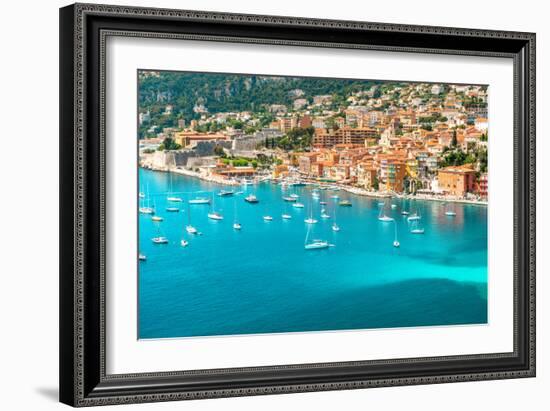 Luxury Resort Villefranche, French Riviera, Provence-LiliGraphie-Framed Photographic Print