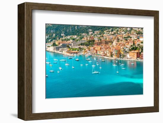 Luxury Resort Villefranche, French Riviera, Provence-LiliGraphie-Framed Photographic Print