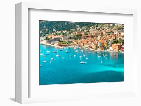 Luxury Resort Villefranche, French Riviera, Provence-LiliGraphie-Framed Photographic Print