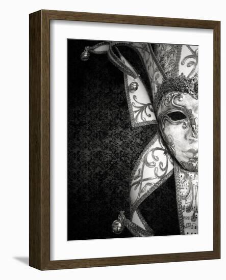 Luxury Venetian Mask-ValentinaPhotos-Framed Art Print