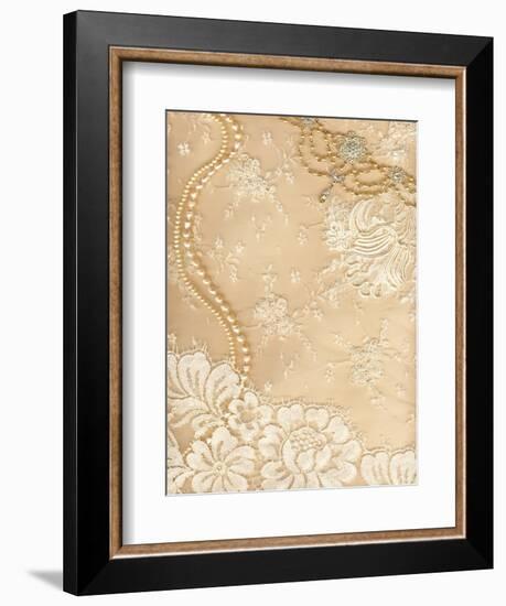 Luxury Wedding Background-Alisa Foytik-Framed Art Print