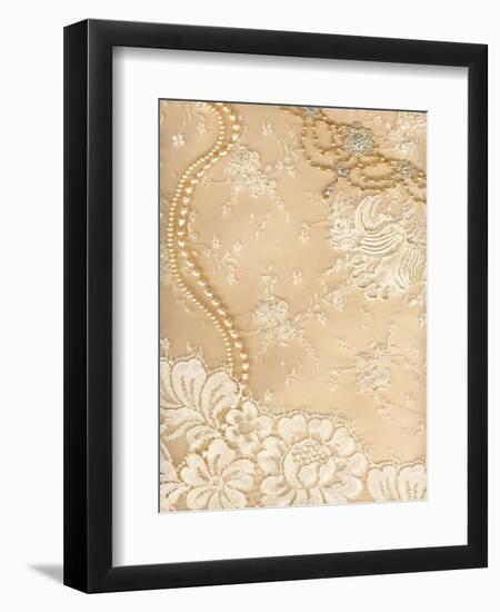 Luxury Wedding Background-Alisa Foytik-Framed Art Print