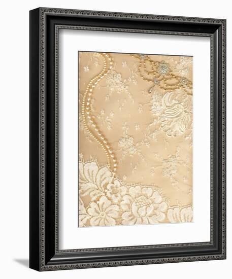 Luxury Wedding Background-Alisa Foytik-Framed Art Print