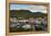 Luxury yachts, in the harbour of Gustavia, St. Barth (Saint Barthelemy), Lesser Antilles, West Indi-Michael Runkel-Framed Premier Image Canvas