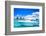 Luxury Yatch in Beautiful Ocean-SurangaWeeratunga-Framed Photographic Print