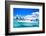 Luxury Yatch in Beautiful Ocean-SurangaWeeratunga-Framed Photographic Print