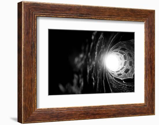 Luz no Poço Iniciático-Guilherme Pontes-Framed Photographic Print