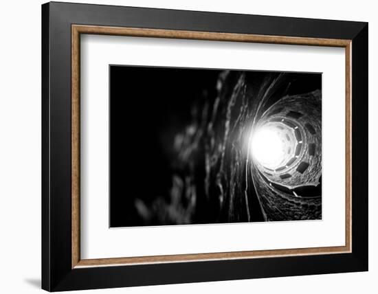 Luz no Poço Iniciático-Guilherme Pontes-Framed Photographic Print