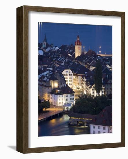 Luzern Skyline, Switzerland-Doug Pearson-Framed Photographic Print