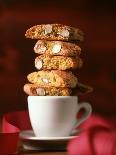Cantucci Biscuits Piled on a Coffee Cup-Luzia Ellert-Photographic Print
