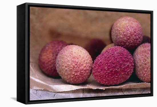 Lychee Fruit-Maxine Adcock-Framed Premier Image Canvas