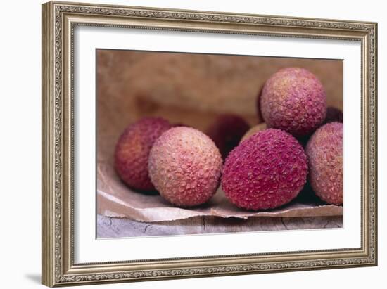 Lychee Fruit-Maxine Adcock-Framed Photographic Print