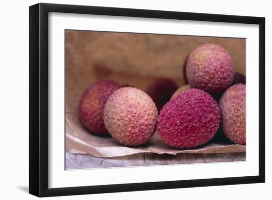 Lychee Fruit-Maxine Adcock-Framed Photographic Print