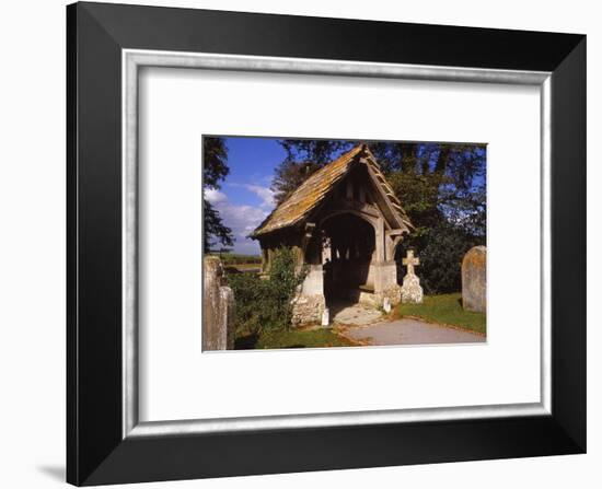 Lychgate of Winfrith Newburgh Church, Dorset, 20th century-CM Dixon-Framed Photographic Print