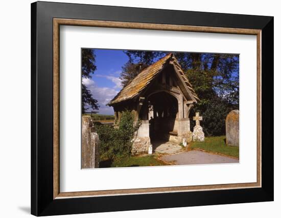 Lychgate of Winfrith Newburgh Church, Dorset, 20th century-CM Dixon-Framed Photographic Print