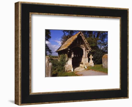 Lychgate of Winfrith Newburgh Church, Dorset, 20th century-CM Dixon-Framed Photographic Print