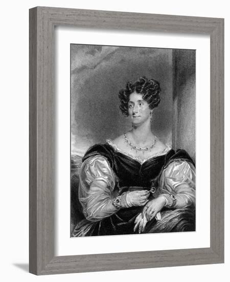 Lydia Countess Cavan-M A Shee-Framed Art Print