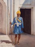 Akhali Sikh at the Red Fort, Delhi, 1977-Lydia de Burgh-Giclee Print