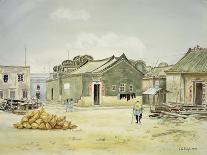 Old China, Village in Hong Kong, New Territories 1971-Lydia de Burgh-Giclee Print