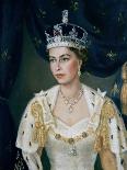 Queen Elizabeth II-Lydia de Burgh-Premier Image Canvas