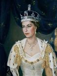 Queen Elizabeth II-Lydia de Burgh-Framed Giclee Print