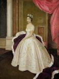Queen Elizabeth II-Lydia de Burgh-Framed Premier Image Canvas