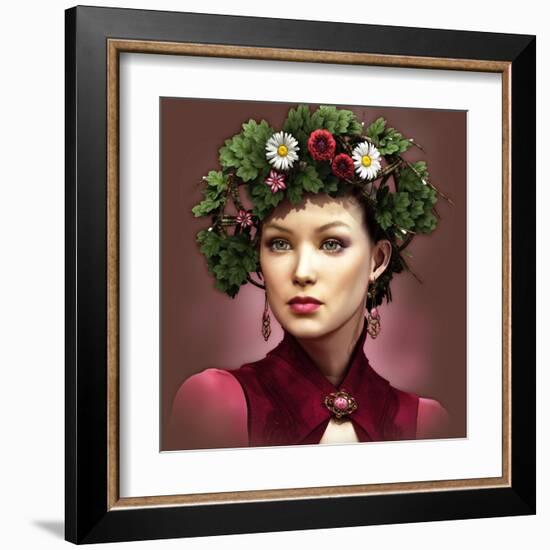 Lydia-Atelier Sommerland-Framed Art Print