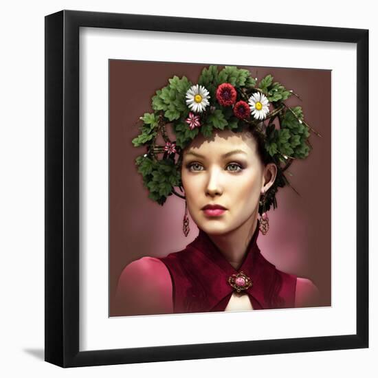 Lydia-Atelier Sommerland-Framed Art Print