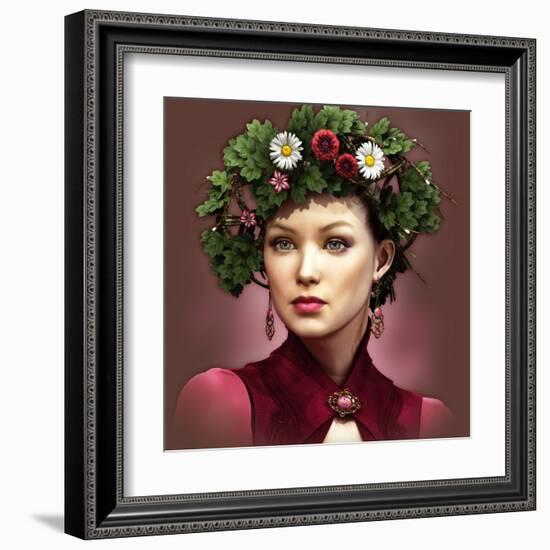 Lydia-Atelier Sommerland-Framed Art Print