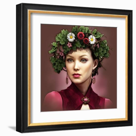 Lydia-Atelier Sommerland-Framed Art Print