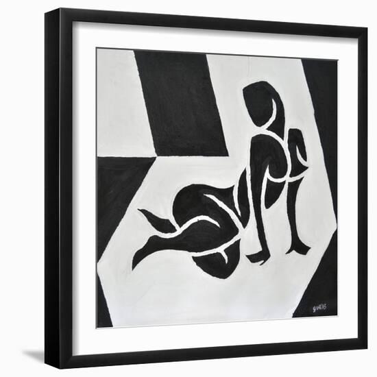 Lygia No3-Guilherme Pontes-Framed Giclee Print