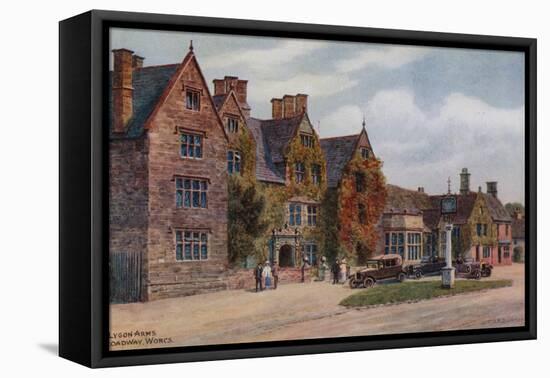 Lygon Arms, Broadway, Worcs-Alfred Robert Quinton-Framed Premier Image Canvas