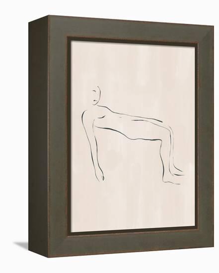 Lying Down-Ivy Green Illustrations-Framed Premier Image Canvas