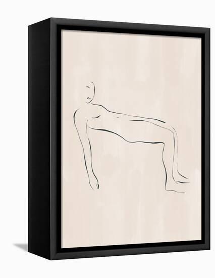 Lying Down-Ivy Green Illustrations-Framed Premier Image Canvas