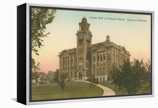 Lyman Hall of Natural History, Syracuse University-null-Framed Stretched Canvas