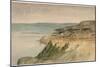 Lyme Regis, Dorset, C.1797 (W/C over Pencil on Textured Paper)-Thomas Girtin-Mounted Giclee Print