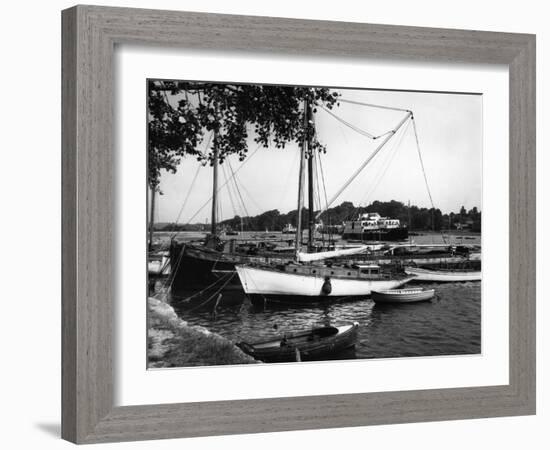 Lymington Harbour-J. Chettlburgh-Framed Photographic Print