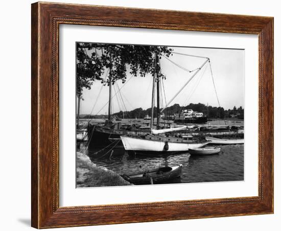 Lymington Harbour-J. Chettlburgh-Framed Photographic Print