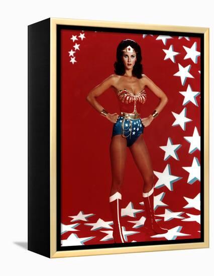 Lynda Carter. "Wonder Woman" [1975], Directed by Alan Crosland.-null-Framed Premier Image Canvas