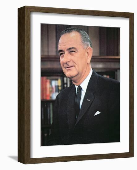 Lyndon B. Johnson-null-Framed Photographic Print