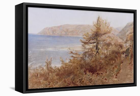 ‘Lynmouth’, 1881-Albert Goodwin-Framed Premier Image Canvas