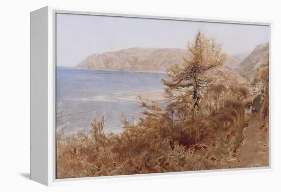 ‘Lynmouth’, 1881-Albert Goodwin-Framed Premier Image Canvas