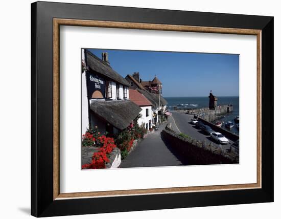 Lynmouth, Devon, England, United Kingdom-Cyndy Black-Framed Photographic Print