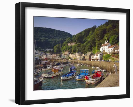 Lynmouth, Devon, England-John Miller-Framed Photographic Print